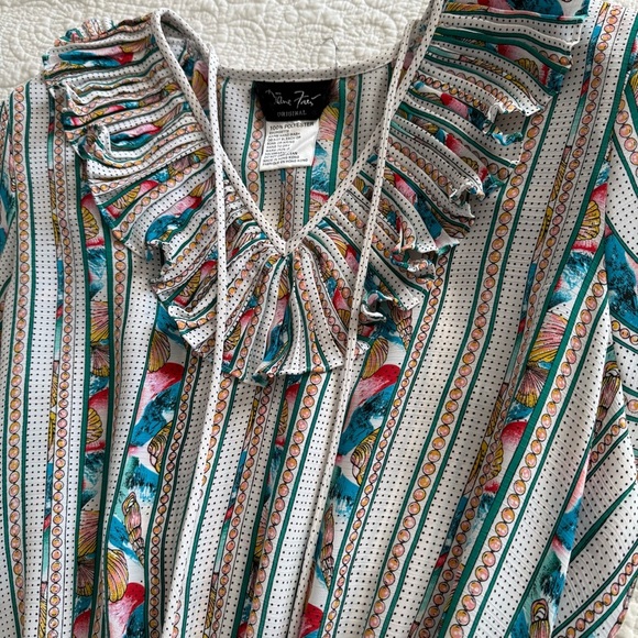 Vintage 80s Diane Freis Midi Dress with Scarf
One size (6-8) - Picture 2 of 15